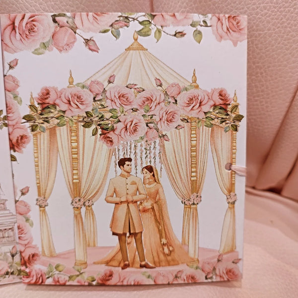 Faire part M.& Mrs orientale