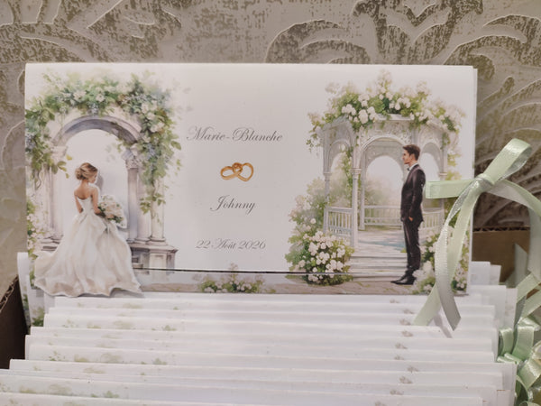 Faire part mariée et marié