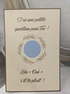 Carte à gratter - Boheme Kraft