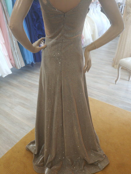 Robe rose gold lautinel motif