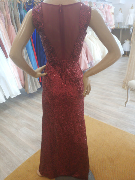 Robe rouge brillante lautinel