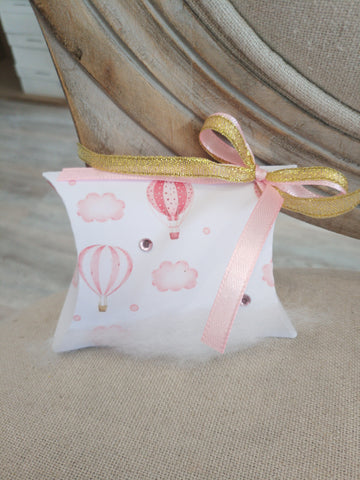 Boite montgolfiere fille