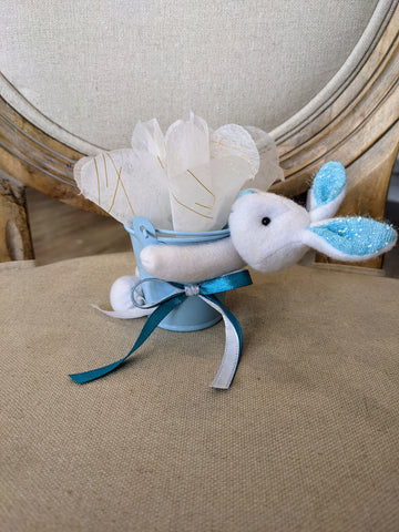 Seau Lapin tulle