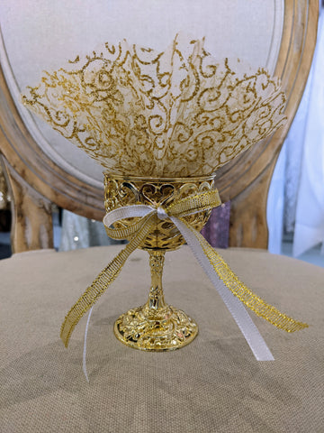 Calice coupe tulle brillant